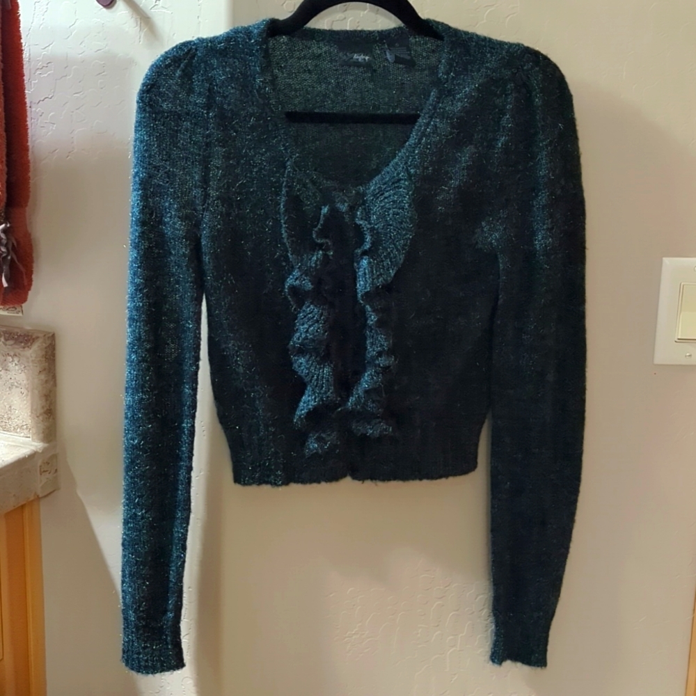 Teal Cardigan